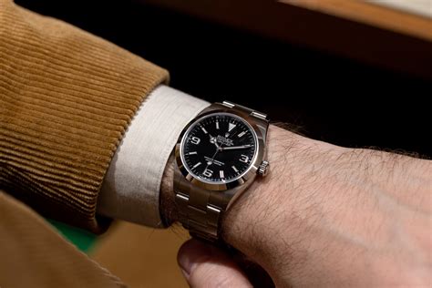 rolex explorer 1 on small wrists|which Rolex explorer to buy.